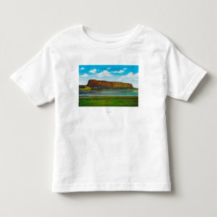 Camiseta Infantil Rocha do barco a vapor, represa grande superior de