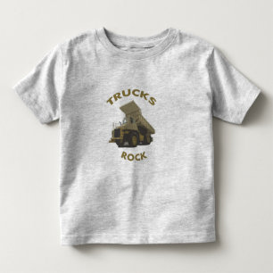 Camiseta Infantil rocha dos caminhões