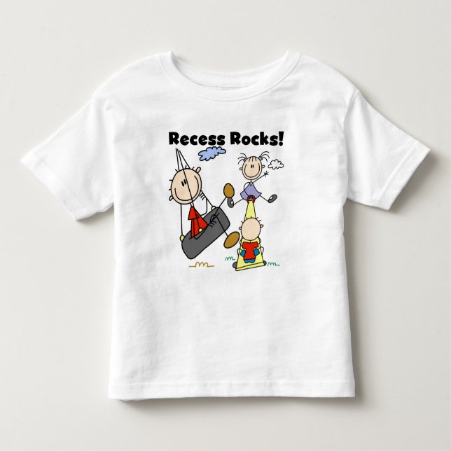 Camiseta Infantil Rochas Recess (Frente)