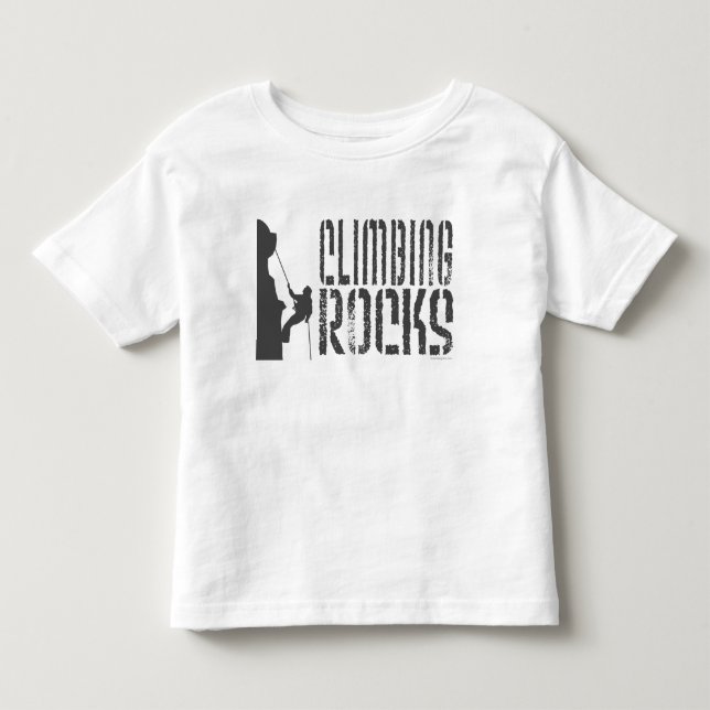 Camiseta Infantil Rochas Subindo (Frente)