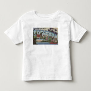 Camiseta Infantil Rockford, Illinois - grandes cenas da letra