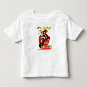 Camiseta Infantil Rodeo Cowgirl em Horse Fixin para o Oeste