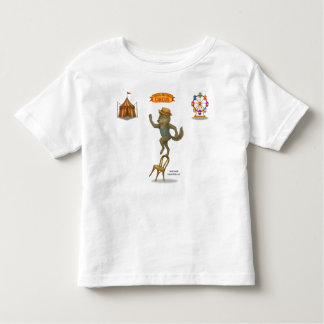 Camiseta Infantil Rolf wolf balancing act