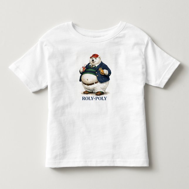 Camiseta Infantil Roly Poly (Frente)