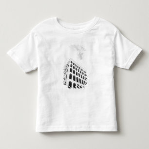 Camiseta Infantil Roma Itália, EUR Palazzo del Lavoro