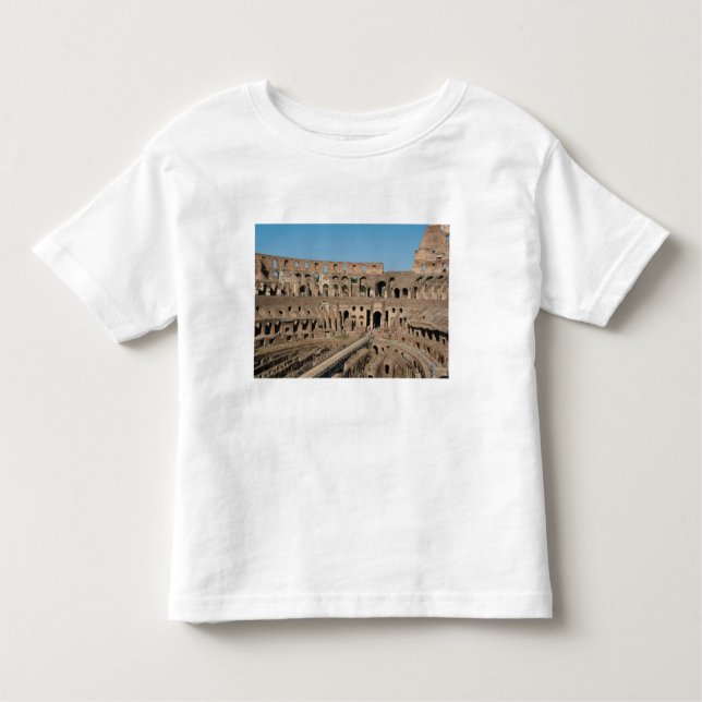 Camiseta Infantil Roman Art. The Colosseum ou Flavian 6 (Frente)