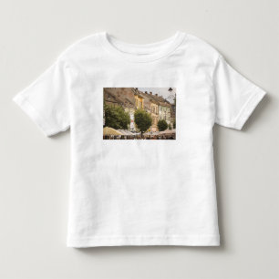 Camiseta Infantil Romênia, Sibiu. Cidade Nova. RF)