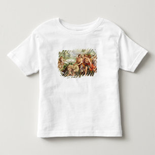 Camiseta Infantil Romulus suckled pelo ela-lobo