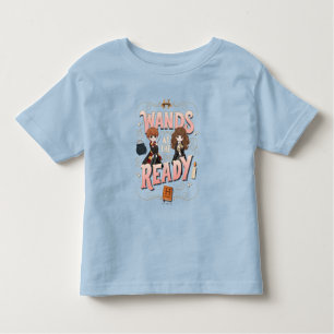 Camiseta Infantil Ron & Hermione Wands no Ready
