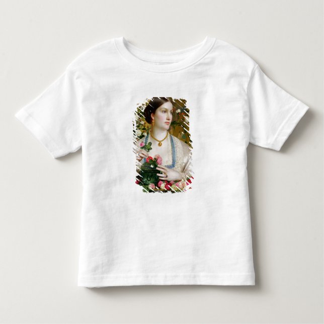 Camiseta Infantil Rosa da benevolência, 1866 (óleo no painel) (Frente)
