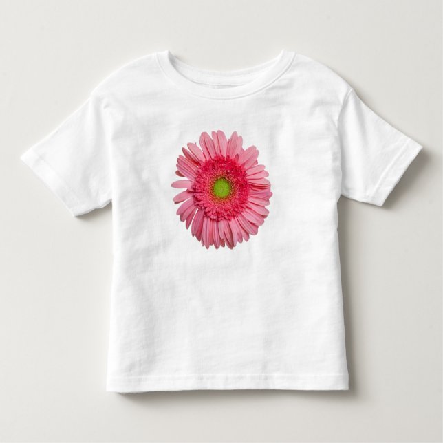 Camiseta Infantil Rosa Gerbera Daisy (Frente)