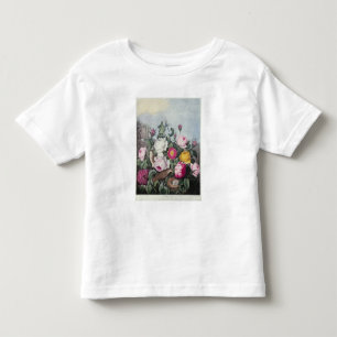 Camiseta Infantil Rosas, 'do templo de Flora