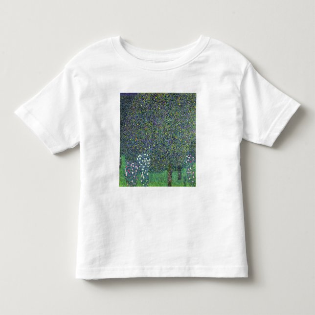 Camiseta Infantil Rosas sob as árvores, c.1905 (Frente)