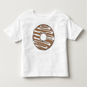 Camiseta Infantil Rosquinha de Caramelo, Noz, Vidro, Grito, Glacé