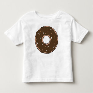 Camiseta Infantil Rosquinha De Chocolate, Noz-De-Obra, Grito, Glazz,
