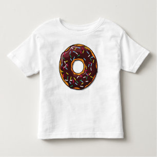 Camiseta Infantil Rosquinha De Chocolate, Noz-De-Obra, Icagem, Espel