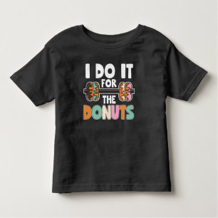 Camiseta Infantil Rosquinha de Levantamento de Peso do Deserto Gym W