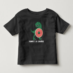 Camiseta Infantil Rosquinha Dinossaur Foodie Dino Lover