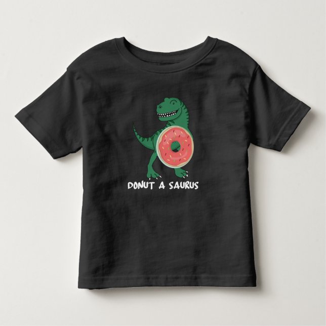Camiseta Infantil Rosquinha Dinossaur Foodie Dino Lover (Frente)