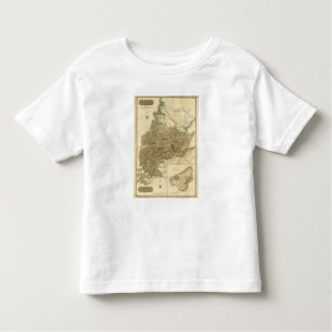 Camiseta Infantil Ross composto, condados de Cromarty