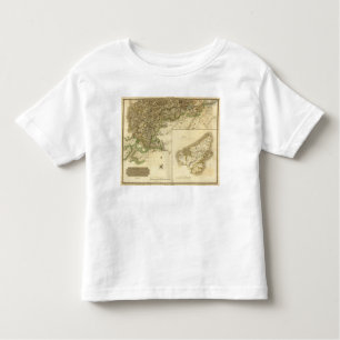 Camiseta Infantil Ross do sul, condados de Cromarty