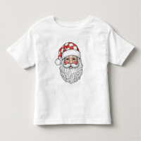 Rosto de Papai Noel em Patchwork no Estilo de Arte