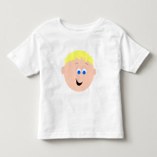 Camiseta Infantil Rostos e Gráficos Divertidos para Crianças
