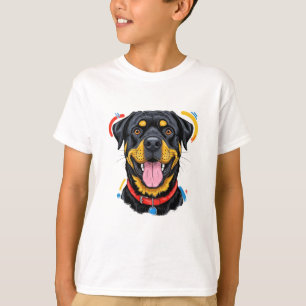 Camiseta infantil Rottweiler