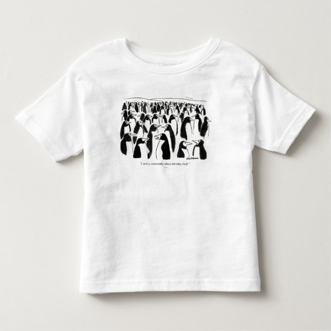 Camiseta Infantil Roubo de identidade (Frente)
