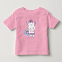 Roupa de criança de nome personalizado de Unicórn