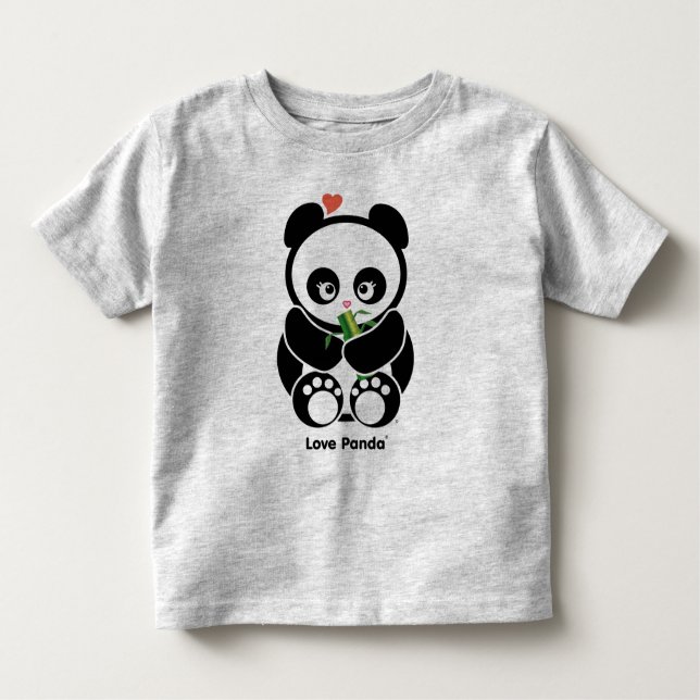 Camiseta Infantil Roupa de Panda® Toddler (Frente)