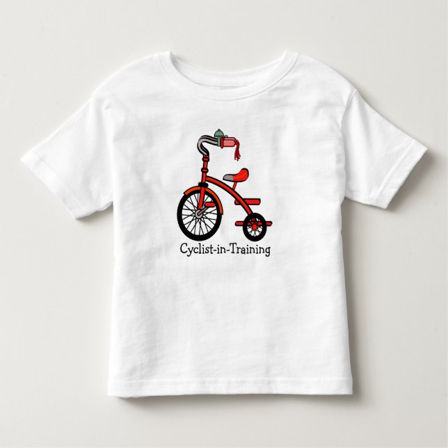 Camiseta Infantil Roupa do Tricycle Design Toddler (Frente)