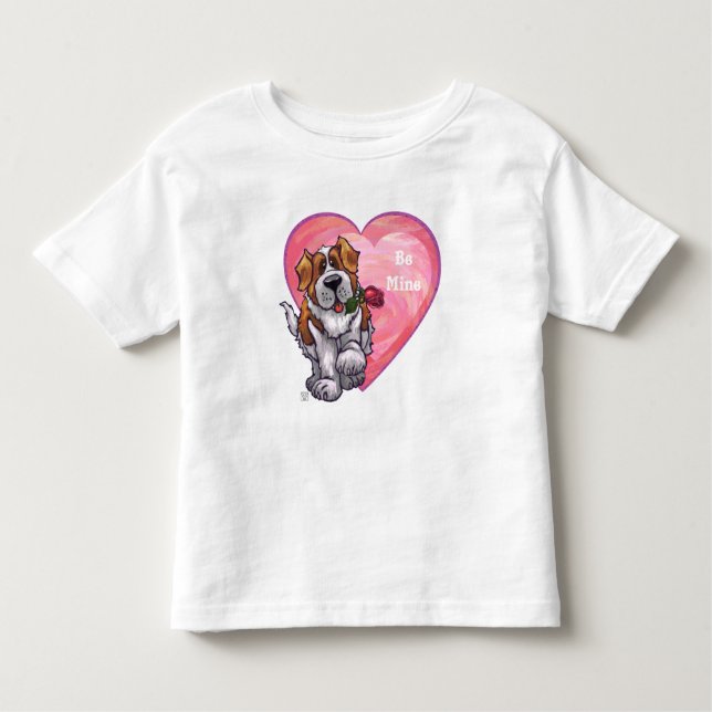 Camiseta Infantil Rua Bernard Dia de os namorados (Frente)