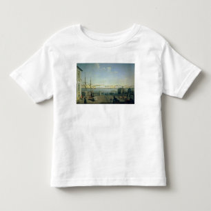 Camiseta Infantil Rua da costa do inglês em St Petersburg, 1790s