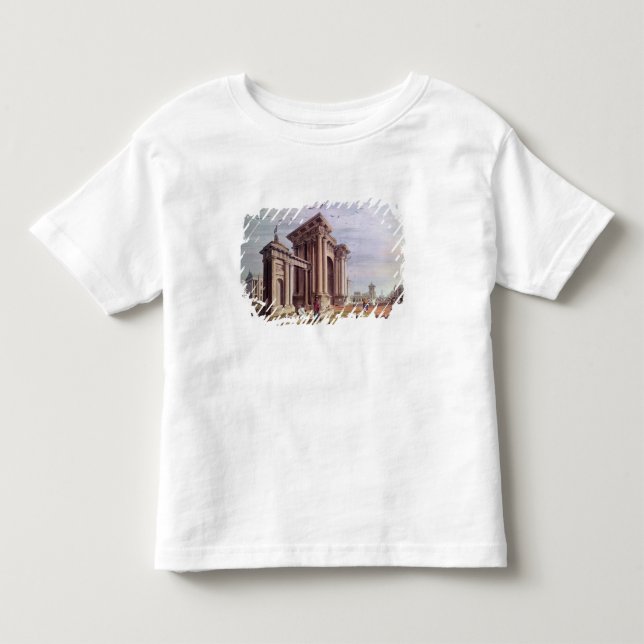 Camiseta Infantil Rua do tribunal, Calcutá (Frente)
