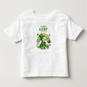 Camiseta Infantil Rua Feliz, Crocodilo do Dia de Patrick