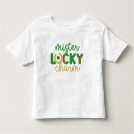 Camiseta Infantil Rua Feliz, Sr. Sortudo Charm de Patrick