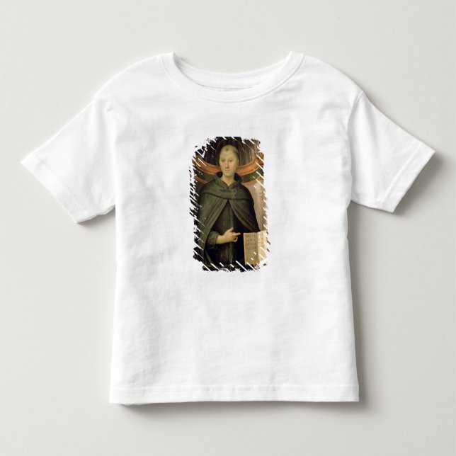 Camiseta Infantil Rua. Nicholas of Tolentino (painel) (Frente)
