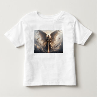 Camiseta Infantil Rua poderosa Michael, o Arcanjo Toddler Tee