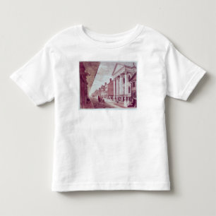 Camiseta Infantil Rua principal com a primeira igreja presbiteriana