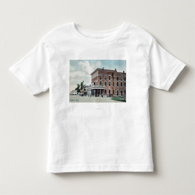 Camiseta Infantil Rua SceneGlendive, TA (Frente)