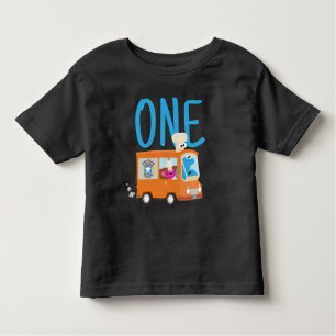 Camiseta Infantil Rua Sésamo   Aniversário do Caminhão de Comida de 