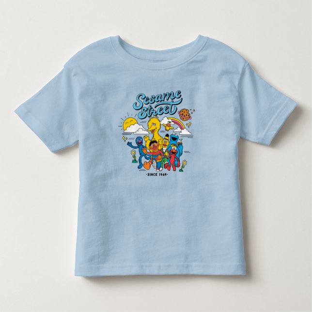 Camiseta Infantil Rua Sésamo | Desde 1969 (Frente)