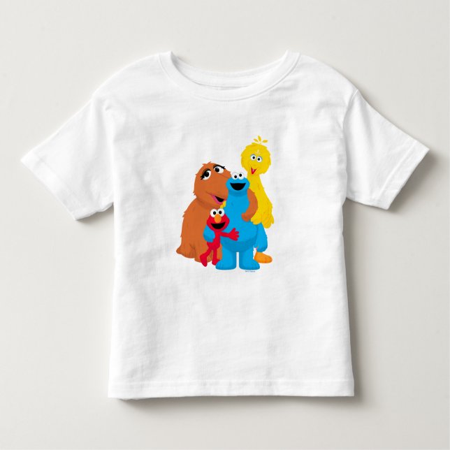 Camiseta Infantil Rua Sésamo | Grupo Hug (Frente)