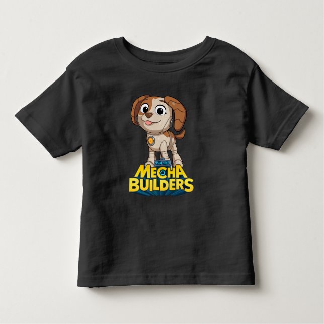 Camiseta Infantil Rua Sésamo | Mecha Builders Tango (Frente)