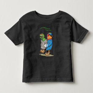 Camiseta Infantil Rua Sésamo Oscar e Bruno o Lixo