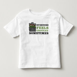 Camiseta Infantil Rua Sésamo Oscar o Grouch se sente lacrado