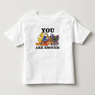 Camiseta Infantil Rua Sésamo Você É Suficiente
