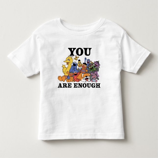 Camiseta Infantil Rua Sésamo | Você É Suficiente (Frente)