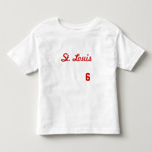CAMISETA INFANTIL RUAS. LOUIS #6 BRANCO TODDLER T SHIRT